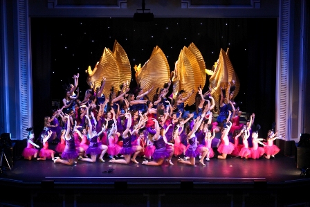 Performers in one of of Lynn's Dance Shows