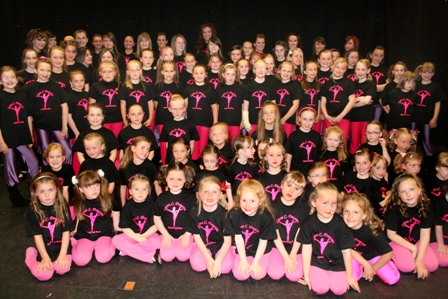 Performers in one of of Lynn's Dance Shows